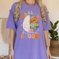 Psychologist Maslow Before Bloom Sped Teacher Classroom Women's Comfort Colors T-Shirt Violet