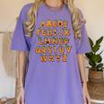 Pumpkin ABC Halloween Alphabet Costume School Teacher Kids Women's Comfort Colors T-Shirt Violet Pumpkin ABC Halloween Alphabet Costume School Teacher Kids Women's Comfort Colors T-Shirt Violet