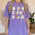 Pumpkin Pi Math Teacher Geek Women's Comfort Colors T-Shirt Violet