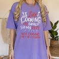 Punctuation Saves Lives I English Grammar Teacher Women's Comfort Colors T-Shirt Violet
