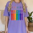 Rainbow Roygbiv Kids Artist Costume Art Teacher Women's Comfort Colors T-Shirt Violet Rainbow Roygbiv Kids Artist Costume Art Teacher Women's Comfort Colors T-Shirt Violet
