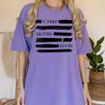 I Read Banned Books Banned Books Week Librarian Teacher Women's Comfort Colors T-Shirt Violet