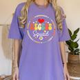 Recess Squad Crew Teachers Students Monitor Back To School Women's Comfort Colors T-Shirt Violet
