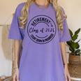 Retirement Class Of 2026 Count Down Progress Retired Teacher Women's Comfort Colors T-Shirt Violet