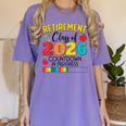 Retirement Class Of 2026 Countdown In Progress Teacher Women's Comfort Colors T-Shirt Violet Retirement Class Of 2026 Countdown In Progress Teacher Women's Comfort Colors T-Shirt Violet