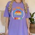Retiring Science Teacher Retirement Women's Comfort Colors T-Shirt Violet