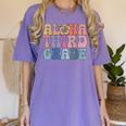 Retro Aloha Third Grade Teacher Summer Vacation Beach Hawaii Women's Comfort Colors T-Shirt Violet Retro Aloha Third Grade Teacher Summer Vacation Beach Hawaii Women's Comfort Colors T-Shirt Violet