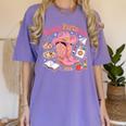 Retro Howdy Partners Cowgirl Cowboy Teacher Back To School Women's Comfort Colors T-Shirt Violet Retro Howdy Partners Cowgirl Cowboy Teacher Back To School Women's Comfort Colors T-Shirt Violet