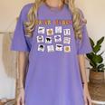 Retro Trick Or Treat Halloween Special Education Teacher Women's Comfort Colors T-Shirt Violet Retro Trick Or Treat Halloween Special Education Teacher Women's Comfort Colors T-Shirt Violet