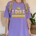 I Rule Math Ruler Mathematics Pun Math Teacher Men Women Girls Kids Women's Comfort Colors T-Shirt Violet I Rule Math Ruler Mathematics Pun Math Teacher Men Women Girls Kids Women's Comfort Colors T-Shirt Violet
