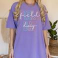 School Field Day Happy Field Day Tee Teacher Life Summer Women's Comfort Colors T-Shirt Violet