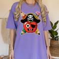 School International Talk Like A Pirate Day Pirate Teacher Women's Comfort Colors T-Shirt Violet School International Talk Like A Pirate Day Pirate Teacher Women's Comfort Colors T-Shirt Violet