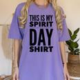School Teacher Spirit Day Costume For Men Women Women's Comfort Colors T-Shirt Violet School Teacher Spirit Day Costume For Men Women Women's Comfort Colors T-Shirt Violet
