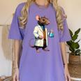 Science Rat Lab Science Scientist Mouse Teacher Chemistry Women's Comfort Colors T-Shirt Violet Science Rat Lab Science Scientist Mouse Teacher Chemistry Women's Comfort Colors T-Shirt Violet