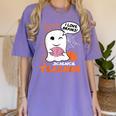Science Teacher Cute Ghost Halloween Teacher Men Women Women's Comfort Colors T-Shirt Violet
