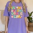 In My Second Grade Era Girl Back To School 2nd Grade Teacher Women's Comfort Colors T-Shirt Violet In My Second Grade Era Girl Back To School 2nd Grade Teacher Women's Comfort Colors T-Shirt Violet
