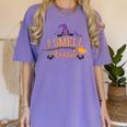 I Smell Children Wicked Cute Kindergarten Teacher Halloween Women's Comfort Colors T-Shirt Violet