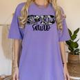 Special Education Squad Camo SPED Teacher Women's Comfort Colors T-Shirt Violet Special Education Squad Camo SPED Teacher Women's Comfort Colors T-Shirt Violet