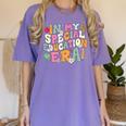 Special Education Teacher Era Inspirational SPED ABA Autism Women's Comfort Colors T-Shirt Violet Special Education Teacher Era Inspirational SPED ABA Autism Women's Comfort Colors T-Shirt Violet