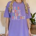 Special Education Teacher I Can Write A Goal For That Sped Women's Comfort Colors T-Shirt Violet Special Education Teacher I Can Write A Goal For That Sped Women's Comfort Colors T-Shirt Violet