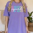 SPED Squad Team SPED Teacher Special Education Teacher Women's Comfort Colors T-Shirt Violet