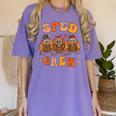 Sped Teacher Crew Thanksgiving Special Education Teacher Women's Comfort Colors T-Shirt Violet Sped Teacher Crew Thanksgiving Special Education Teacher Women's Comfort Colors T-Shirt Violet