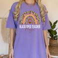 SPED Teacher Teacher Educator Magic Africa Proud Women's Comfort Colors T-Shirt Violet SPED Teacher Teacher Educator Magic Africa Proud Women's Comfort Colors T-Shirt Violet