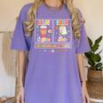 SPED Teacher Special Education First Coffee Then Data For Men Women Women's Comfort Colors T-Shirt Violet SPED Teacher Special Education First Coffee Then Data For Men Women Women's Comfort Colors T-Shirt Violet