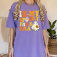 In My Spooky PRE-K Teacher Era Halloween Costume Tee Women's Comfort Colors T-Shirt Violet