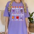 Spooky Syllables Teacher Halloween Educational Kids Women's Comfort Colors T-Shirt Violet Spooky Syllables Teacher Halloween Educational Kids Women's Comfort Colors T-Shirt Violet