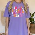 In My Spooky Teacher Era Halloween Teacher Back To School Women's Comfort Colors T-Shirt Violet In My Spooky Teacher Era Halloween Teacher Back To School Women's Comfort Colors T-Shirt Violet