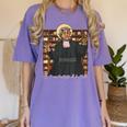 St Jean Baptiste De La Salle Patron Saint Education Teachers Women's Comfort Colors T-Shirt Violet