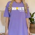 STEAM Teacher Back To School STEM Innovate Science For Men Women Kids Women's Comfort Colors T-Shirt Violet STEAM Teacher Back To School STEM Innovate Science For Men Women Kids Women's Comfort Colors T-Shirt Violet
