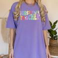 Substitute Teacher Women Back To School Substitute Teacher Women's Comfort Colors T-Shirt Violet Substitute Teacher Women Back To School Substitute Teacher Women's Comfort Colors T-Shirt Violet