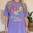 It Takes A Big Heart To Shape Little Minds Teacher Student Men Women Kids Women's Comfort Colors T-Shirt Violet