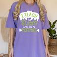 I Teach The Cutest Little Monsters Halloween Teacher Spooky Women's Comfort Colors T-Shirt Violet I Teach The Cutest Little Monsters Halloween Teacher Spooky Women's Comfort Colors T-Shirt Violet