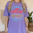 I Teach English Because Math Teachers Need Heroes Too Women's Comfort Colors T-Shirt Violet