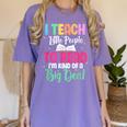 I Teach Little People To Read Reading Teacher For Men Women Girls Kids Women's Comfort Colors T-Shirt Violet I Teach Little People To Read Reading Teacher For Men Women Girls Kids Women's Comfort Colors T-Shirt Violet