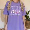 Teach Them Love Them Watch Them Grow Ballet Dance Teacher Women's Comfort Colors T-Shirt Violet Teach Them Love Them Watch Them Grow Ballet Dance Teacher Women's Comfort Colors T-Shirt Violet