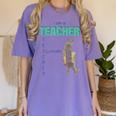 I Am A Teacher Alcoholic Cat Beer Feline Men Women Women's Comfort Colors T-Shirt Violet I Am A Teacher Alcoholic Cat Beer Feline Men Women Women's Comfort Colors T-Shirt Violet