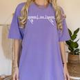 Teacher Appreciation Diagrammed Sentence Tshirt Women's Comfort Colors T-Shirt Violet