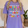 Teacher We Are Like a Box Of Crayons For Men Women Kids Women's Comfort Colors T-Shirt Violet Teacher We Are Like a Box Of Crayons For Men Women Kids Women's Comfort Colors T-Shirt Violet