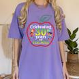 Teacher Celebrating 30 Years Of Teaching Students School Women's Comfort Colors T-Shirt Violet Teacher Celebrating 30 Years Of Teaching Students School Women's Comfort Colors T-Shirt Violet