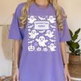 Teacher Halloween Composition Notebook Costume Halloween Women's Comfort Colors T-Shirt Violet Teacher Halloween Composition Notebook Costume Halloween Women's Comfort Colors T-Shirt Violet
