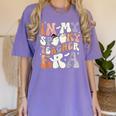 Teacher Halloween In My Spooky Teacher Era Retro Groovy Women's Comfort Colors T-Shirt Violet