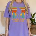A Teacher Like Me Is Hard To Find Bigfoot Teacher Women's Comfort Colors T-Shirt Violet A Teacher Like Me Is Hard To Find Bigfoot Teacher Women's Comfort Colors T-Shirt Violet