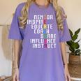 Teacher Inspirational Educator Favorite School Teacher Men Women Girls Kids Women's Comfort Colors T-Shirt Violet Teacher Inspirational Educator Favorite School Teacher Men Women Girls Kids Women's Comfort Colors T-Shirt Violet