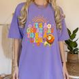 Teacher Life Back To School It's A Great A Day To Be A Lion Women's Comfort Colors T-Shirt Violet Teacher Life Back To School It's A Great A Day To Be A Lion Women's Comfort Colors T-Shirt Violet