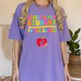 Teacher Pregnancy Announcement Clothing Expecting Teacher X-Small Women's Comfort Colors T-Shirt Violet Teacher Pregnancy Announcement Clothing Expecting Teacher X-Small Women's Comfort Colors T-Shirt Violet
