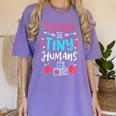 Teacher Preschool Pre K Kindergarten Women's Comfort Colors T-Shirt Violet